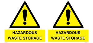 HAZARDOUS WASTE STORAGE